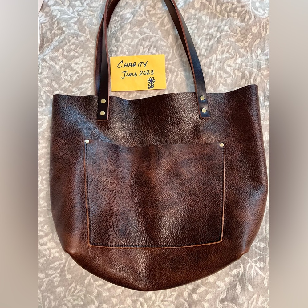 Portland Leather Goods Coldbrew Large Classic Tote